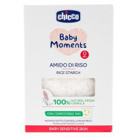 Chicco Dětský škrob do koupele Baby Moments Sensitive 250 g