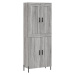 vidaXL Skříň highboard šedá sonoma 69,5 x 34 x 180 cm kompozitní dřevo