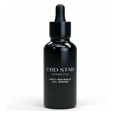 CBD Star Anti-Wrinkle Oil Serum – Olejové sérum pro suchou a zralou pleť 30 ml - Expirace 31/07/