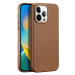 Dux Ducis Grit pouzdro z Eko kůže na iPhone 14 PRO MAX 6.7" Brown