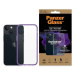 Kryt PanzerGlass ClearCase iPhone 13 Mini 5.4" Antibacterial Military grade Grape 0327 (0327)