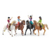 schleich® Horse Club 42540 Blondýna Sofia s pohyblivými klouby na koni