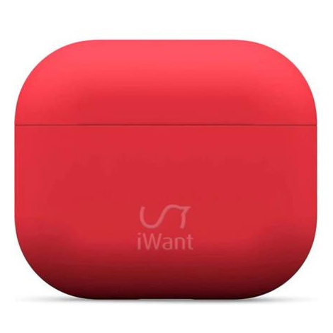 iWant AirPods 3.generace ultra-tenké pouzdro červené