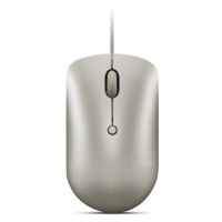 Lenovo 540 USB-C Wired Compact Mouse (Sand)