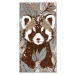 Dětský koberec 80x150 cm Red Panda – FD