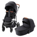 BRITAX RÖMER Set kočárek Smile 5Z + hluboká korba Fossil Grey Diamond collection