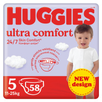Huggies Ultra Comfort Jumbo 5, 58 ks