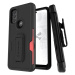 Kryt Ghostek Iron Armor Series Moto G Power 2022 Case with Belt Clip, Matte Black(GHOCAS3049)