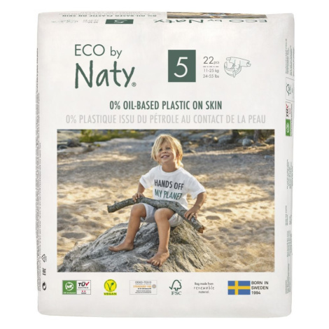 Naty Plenky Junior 11-25 kg 22 ks Eco by Naty