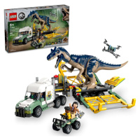 Lego® jurassic world 76966 dinosauří mise: přeprava allosaura