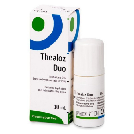 THEALOZ Duo oční kapky 10 ml