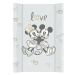 CEBA Podložka přebalovací s pevnou deskou COMFORT 50x70 Disney Minnie & Mickey Grey