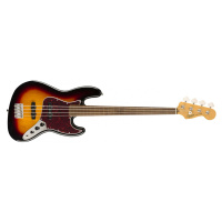 Fender Squier Classic Vibe 60s Jazz Bass Fretless 3-Color Sunburst Laurel