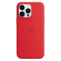 Silikonový kryt MagSafe pro Apple iPhone 14 Pro, red