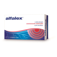 Alfalex Rektální čípky 10x2,5 g