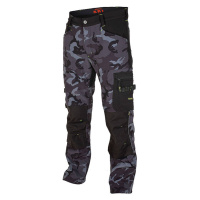 Zimní softshellové kalhoty Bennon CAMOS TROUSERS, černá/šedá