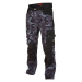 Zimní softshellové kalhoty Bennon CAMOS TROUSERS, černá/šedá