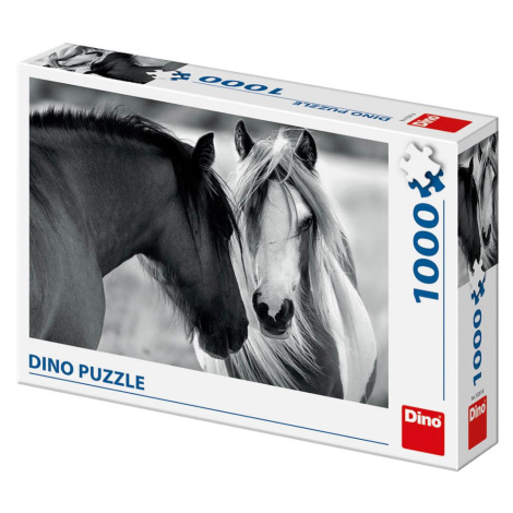 Dino Černobílí koně 1000D