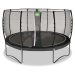 Trampolína s ochrannou sítí Allure Classic Exit Toys průměr 427 cm černá