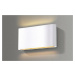 LED Venkovní nástěnné svítidlo AZzardo Cremona M white AZ2181 10W 476lm 3000K IP54 17,5cm bílé