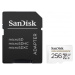 SanDisk MicroSDXC karta 256GB High Endurance (R:100/W:40 MB/s, Class 10, U3 V30) + adaptér