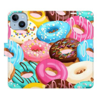 iSaprio flip pouzdro Donuts Pattern 02 pro iPhone 14