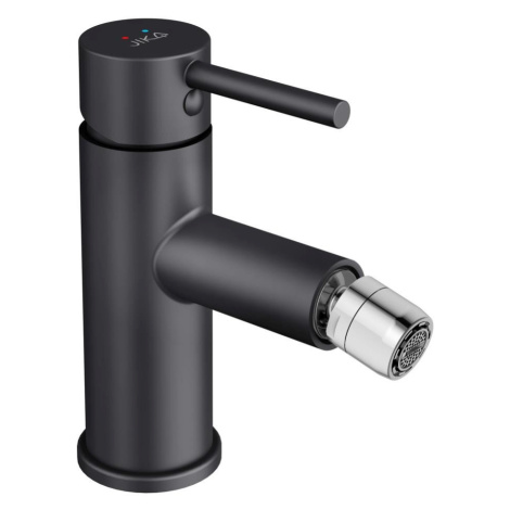 JIKA H3412F17161101 - Bidetová baterie MIO 14,7 cm matná černá H3412F17161101
