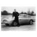 Fotografie Sean Connery with 007's Aston Martin, Bettmann, 40 × 30 cm