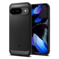 Silikonový kryt na Google Pixel 9 / 9 PRO Spigen Rugged Armor Matně černý