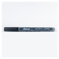 DARWI Akrylová fixa - tenká - 3 ml/1 mm - stříbrná