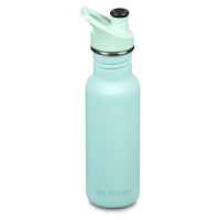 Nerezová lahev Klean Kanteen Classic Narrow 18oz (w/Sport Cap) - Pastel Turquoise 532 ml