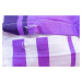 Krepové povlečení - Sofie fialová - Ložní povlečení 140x200 cm + 90x70 cm