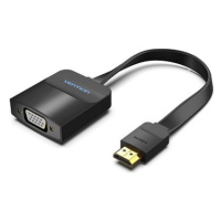 Vention Flat HDMI to VGA Converter 0.15M Black