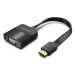 Vention Flat HDMI to VGA Converter 0.15M Black