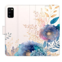 iSaprio flip pouzdro Ornamental Flowers 03 pro Samsung Galaxy A41