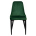 TZB Židle LORIENT VELVET tmavě zelená