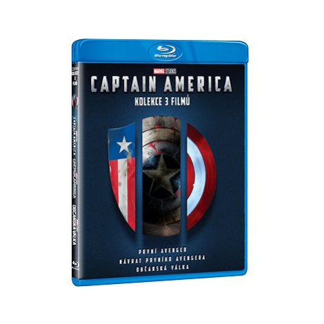 Captain America trilogie 1.-3. (3BD) - Blu-ray