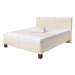 Čalouněná postel Mary 160x200, béžová, bez matrace