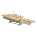 Woodcraft construction kit Woodcraft Dřevěné 3D puzzle letadlová loď