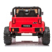 Mamido Dětské elektrické autíčko Jeep Speed červené