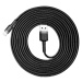 Baseus Cafule USB Lightning kabel 2A 3m (černý šedý)