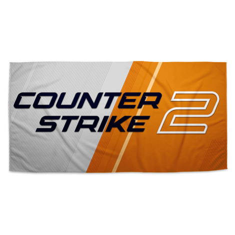 Sablio Ručník Counter Strike 2 Oranžová - 50x100 cm