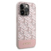 Zadní kryt Guess PU G Cube MagSafe pro Apple iPhone 13 Pro Max, růžová