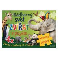 Nádherný svět zvířat s puzzle