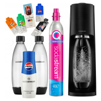 Sodastream Saturator Terra 2 lahvičky sirup Pepsi 440ml