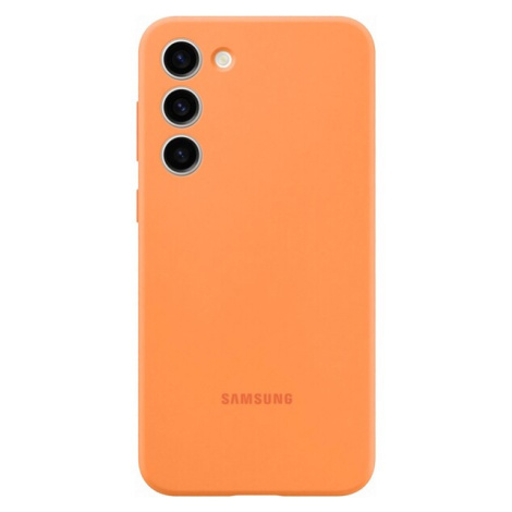 Samsung Silicone Case Galaxy S23+ orange