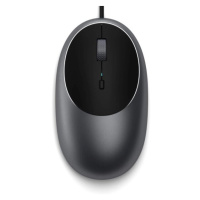 Satechi C1 USB-C Wired Mouse ST-AWUCMM Šedá