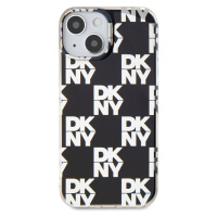 Zadní kryt KNY PC/TPU Checkered Pattern pro Apple iPhone 15 Pro Max, černá