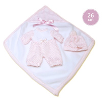 Llorens M26-310 obleček pro panenku miminko NEW BORN velikosti 26 cm