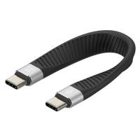AlzaPower FlexCore USB-C to USB-C 3.2 Gen 2 100W 10 Gbps černý